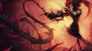 League of legends Login themes - Zyra, Rise of the Thorns [HQ]