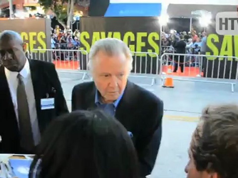 Jon Voight At The Savages Premiere.