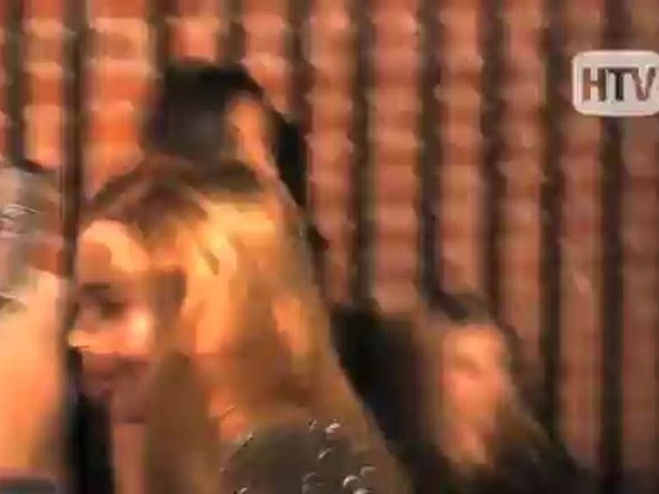 Lindsay Lohan Attends The Grand Opening Of Hollywoods AV Nightclub.