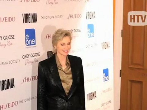 Glee Star, Jane Lynch, Attends Screening At New York Citys Crosby Hotel.