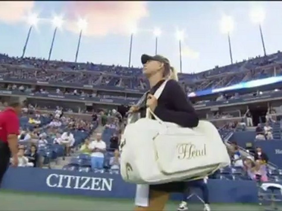 Troppa Sharapova per la Dominguez - US Open, 2° turno