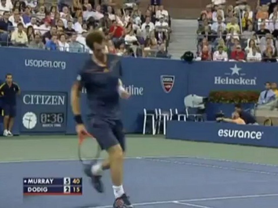 US Open: 31 Winner und 10 Asse! Murray in Runde drei