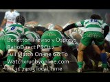 Benetton Treviso vs Ospreys Live Match Streaming