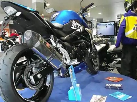 GSR 750 Bleu YOSHIMURA