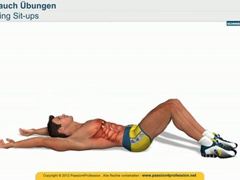 Bauch übungen - SCHNELL Bauch abnehmen - sixpack abs - Sling Sit Up