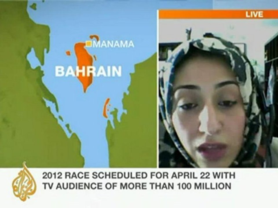Bahraini youth vow 'three days of rage' during Formula 1