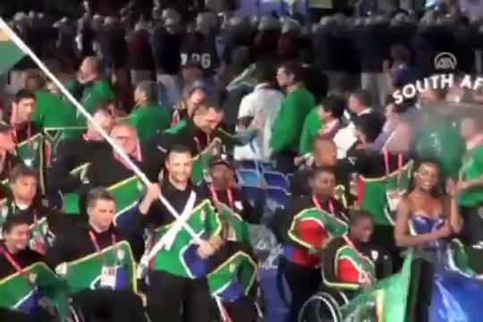 Paralimpik Oyunlara görkemli açılış