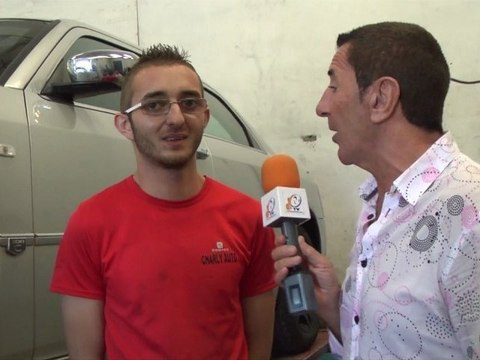 Charly, le frère de Teddy Sadaoui, rejoint les partenaires de l'ASC et de Tenu de Soirée avec son garage : Charly Auto.