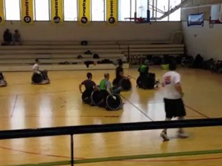 Rencontre de Rugby fauteuil du lycée Camille Claudel