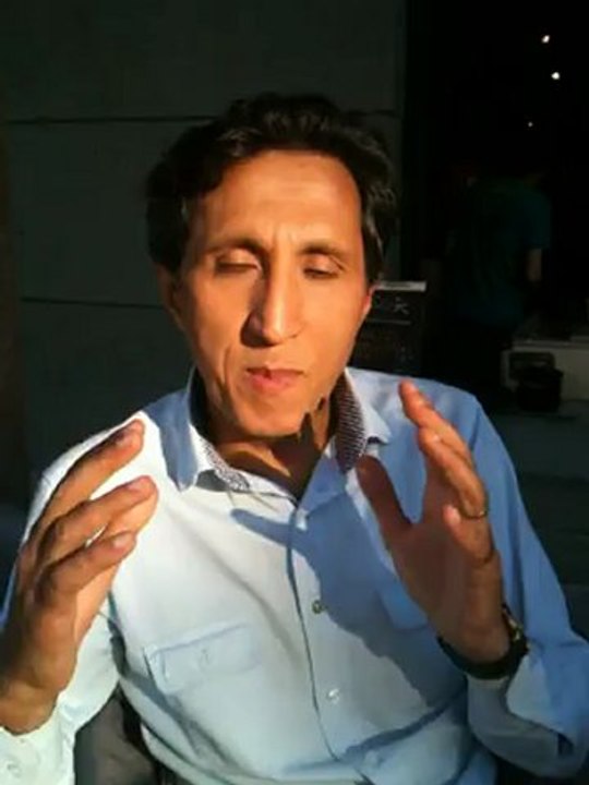 Amir Khadir co-chef du Parti Québec Solidaire en entrevue avec Michelle Blanc