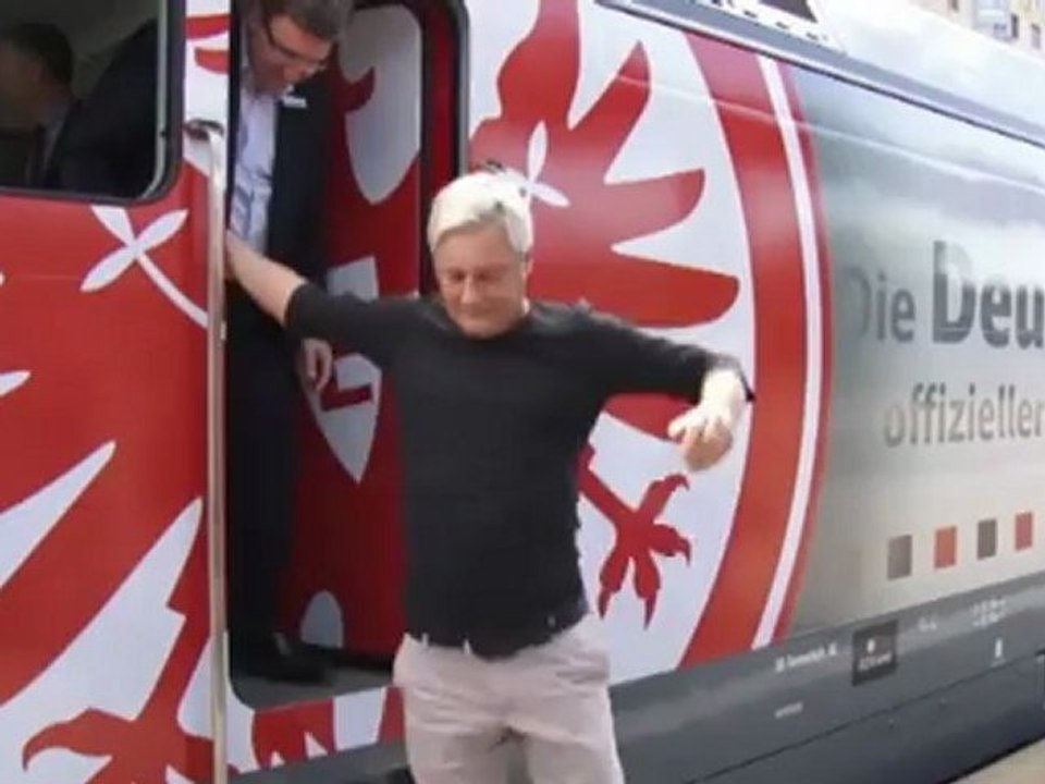 Die Eintracht mit eigener Eisenbahn