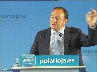 Pedro Sanz reitera que La Rioja "no va a pedir rescate"