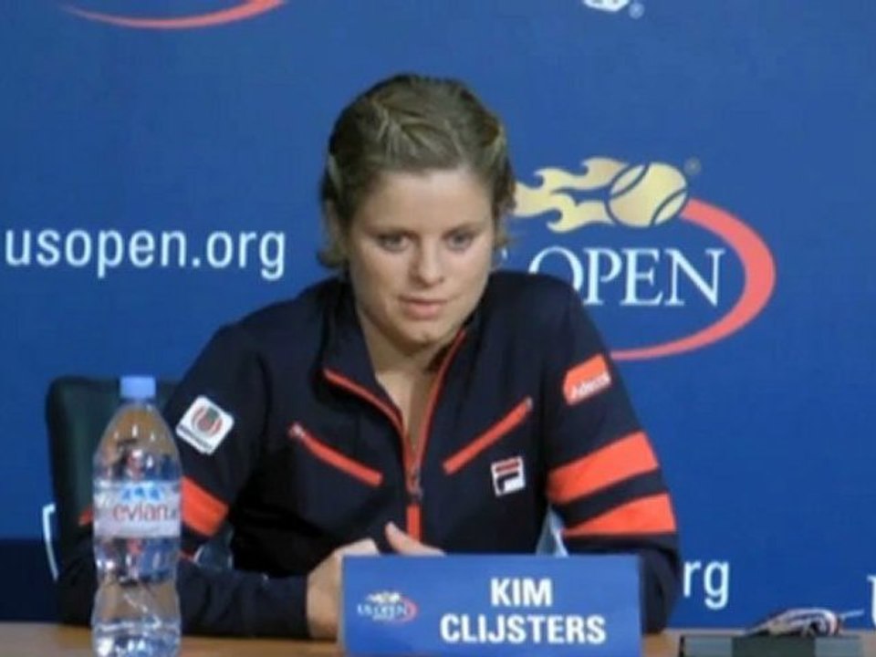 US Open: Clijsters: 'Es war eine Achterbahnfahrt'