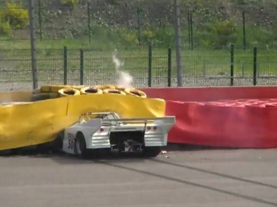Crash frontal Spa Classic 2012