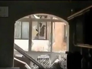 Syria فري برس  حلب الاذاعة    اثار التدمير جراء قصف قوات الاسد للمباني و اتباعهم نظرية الارض المحروقة 30 8 2012