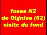 visite du fond fosse   N2 de oignies