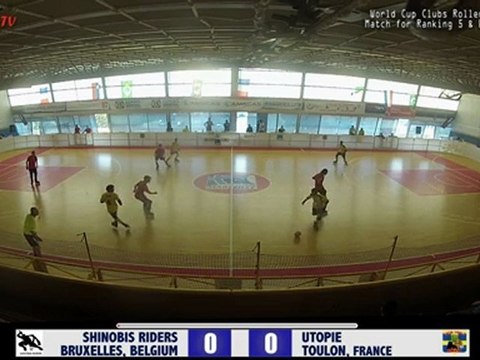 5th & 6th BRUXELLES vs TOULON (1st Half) WORLD CUP ROLLERSOCCER 2012