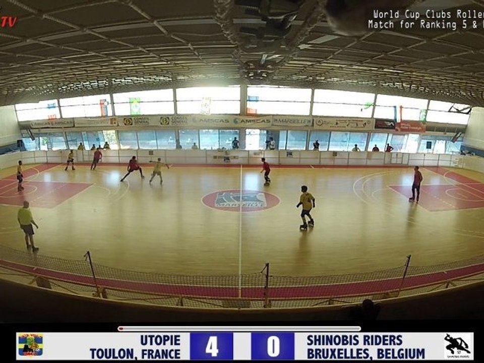 5th & 6th BRUXELLES vs TOULON (2nd Half) WORLD CUP ROLLERSOCCER 2012