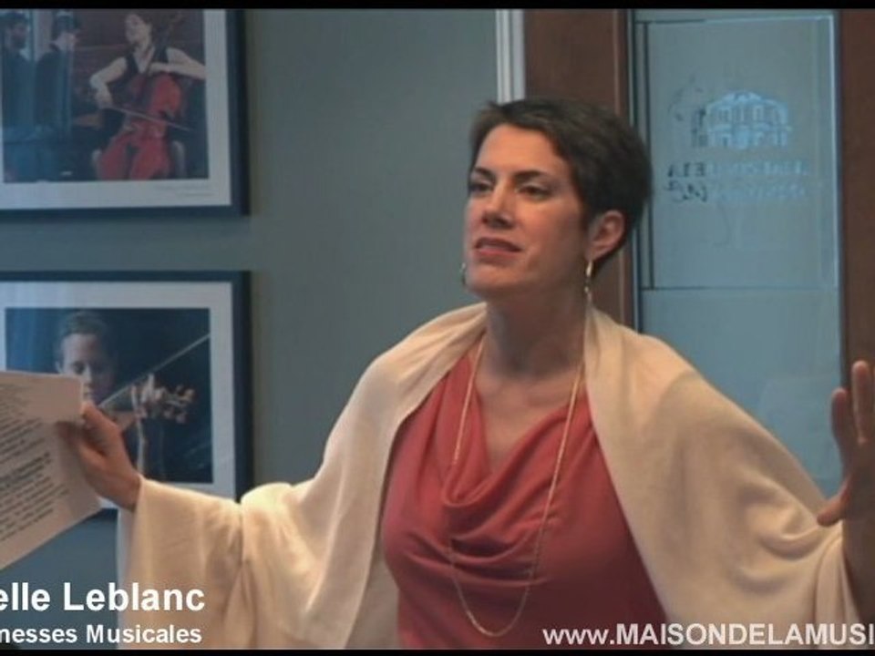 Les Jeunesses musicales - Maison de la musique Sorel-Tracy - Point de presse - août 2102