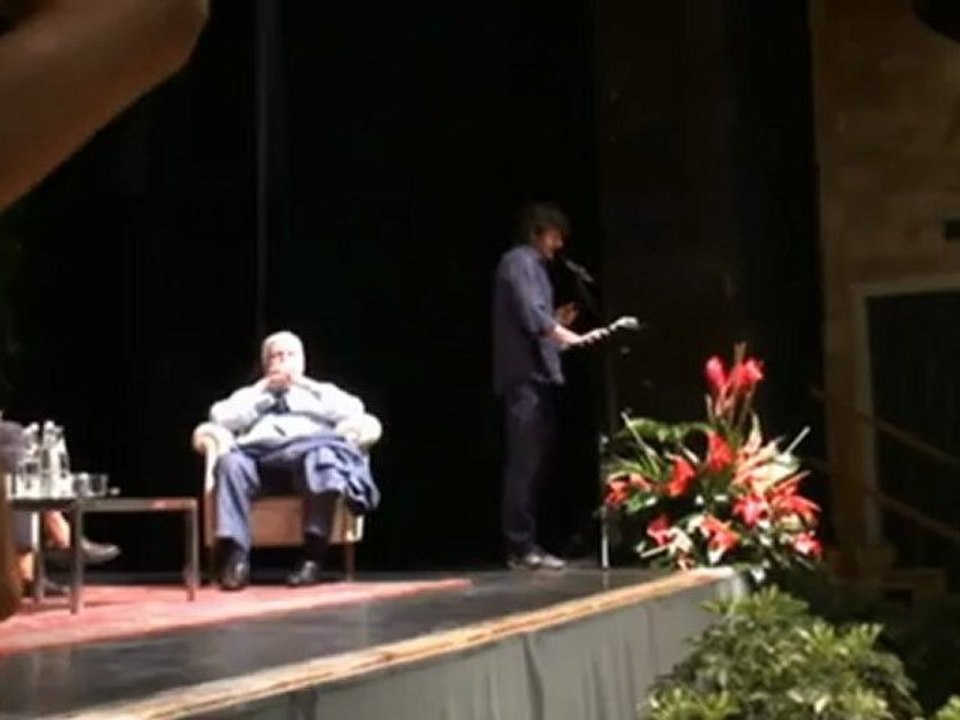 Veltroni a Rimini presenta la sua Isola delle Rose con Zavoli, De Luigi e Tiziana Ferrario