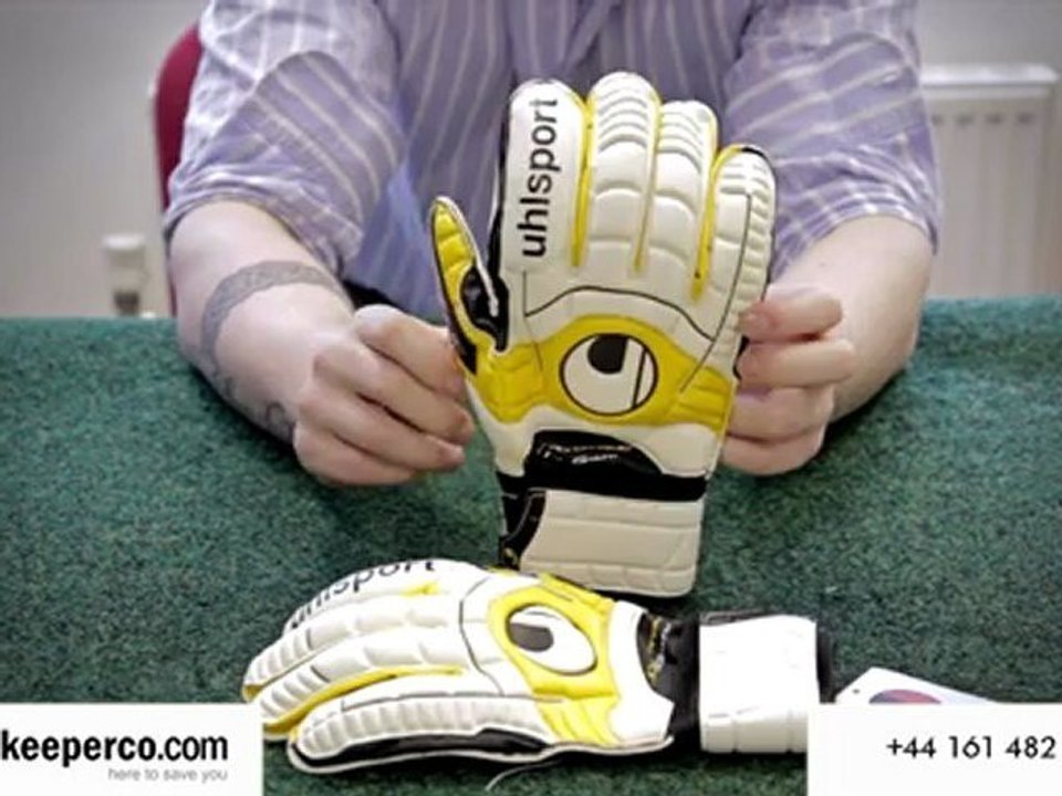 Uhlsport Ergonomic Hardground Goalkeeper Gloves
