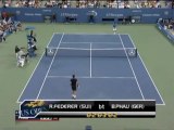 US Open: Phau chancenlos gegen Federer