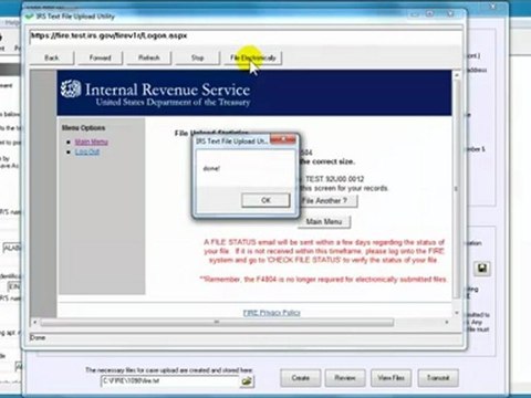 1099fire.com - ECF In Action