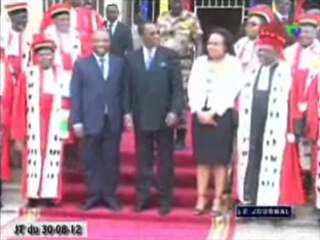 Point de presse du nouveau président de la Commission de la CEMAC