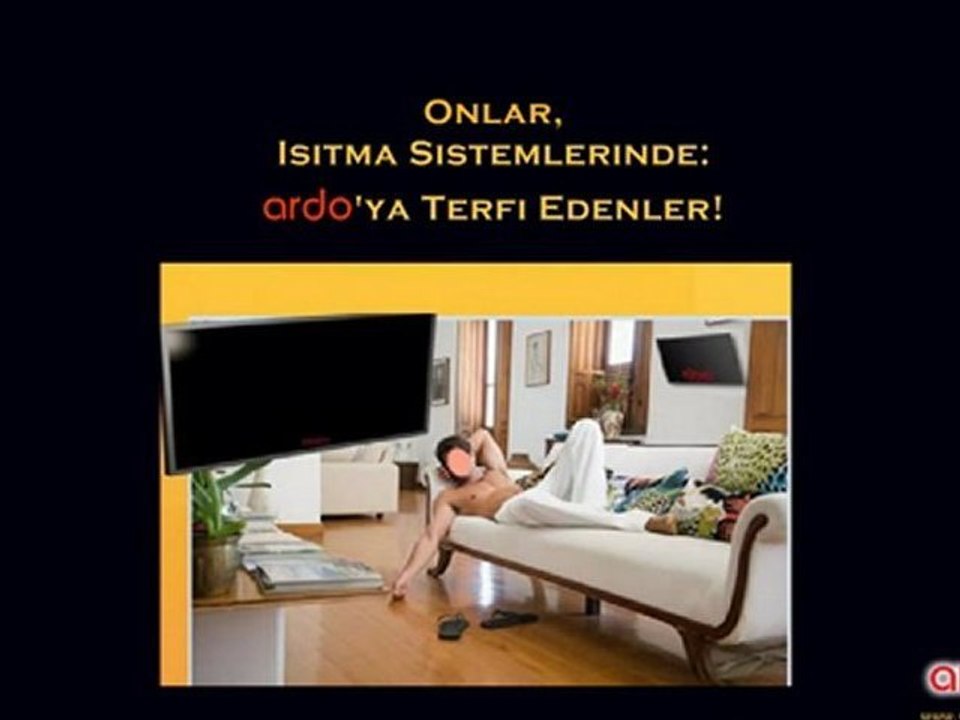 ARDO Elektrikli Nano Cam Panel Plazma İnfrared Tasarruflu Isıtıcı