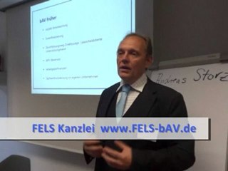 Die betriebliche Altersversorgung - früher