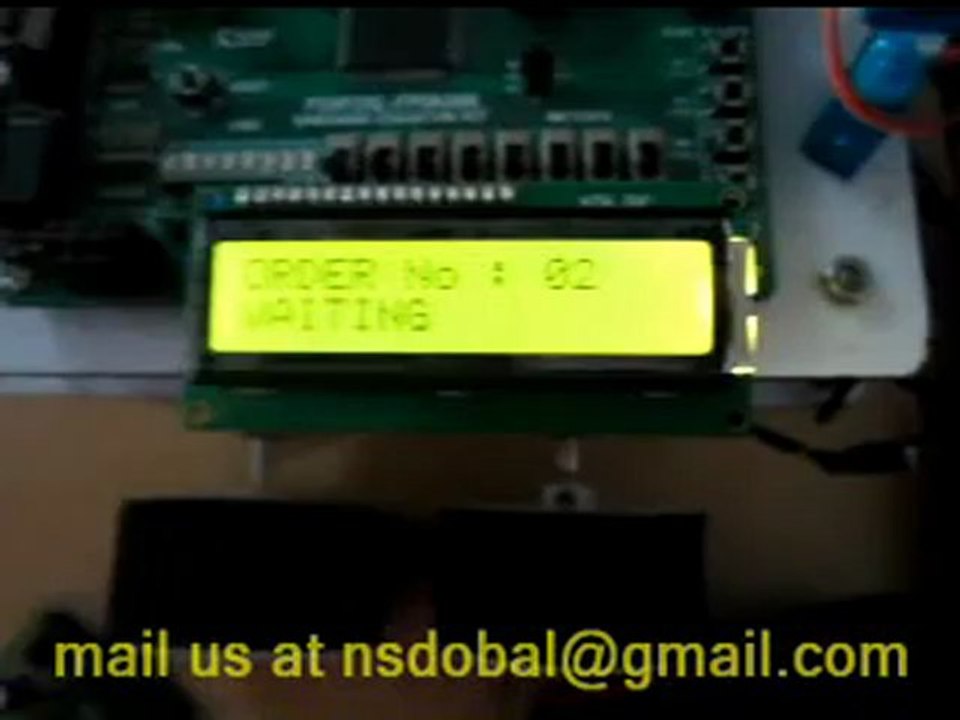 VHDL & FPGA Project : TWO TOKAN DISPLAY SYSTEM FOR FAST FOOD CENTERS