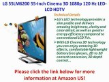 LG 55LM6200 55-Inch Cinema 3D 1080p 120 Hz LED-LCD HDTV  Sale