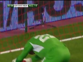 Che papera di Pepe Reina contro gli Hearts
