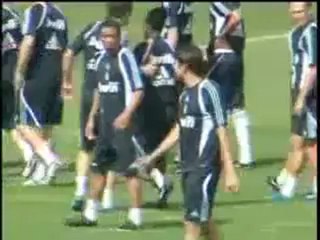 Primer entrenamiento de Kaká en el Real Madrid