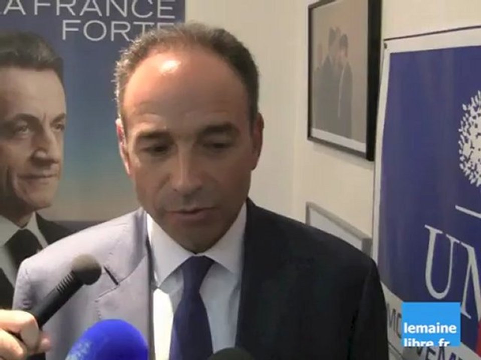 Jean-François Copé en campagne en Sarthe
