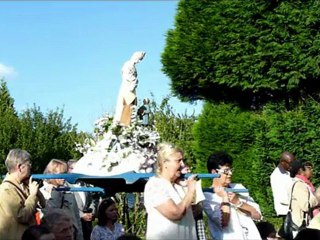 Procession du 15 août 2012 après la messe de 17h