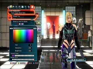 Tekken Tag Tournament 2 default costume color customization