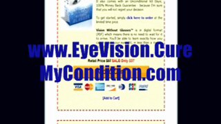 Scientifically Proven Way On How To Have Perfect 20/20 Vision Again - Vision Without Glasses Review
