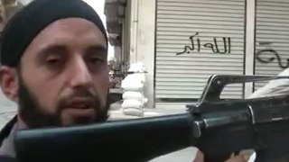 Syria فري برس  حلب لواءالفتح_ للأخوةالمسيحين للتعاون مع الجيش الحر30_8-2012