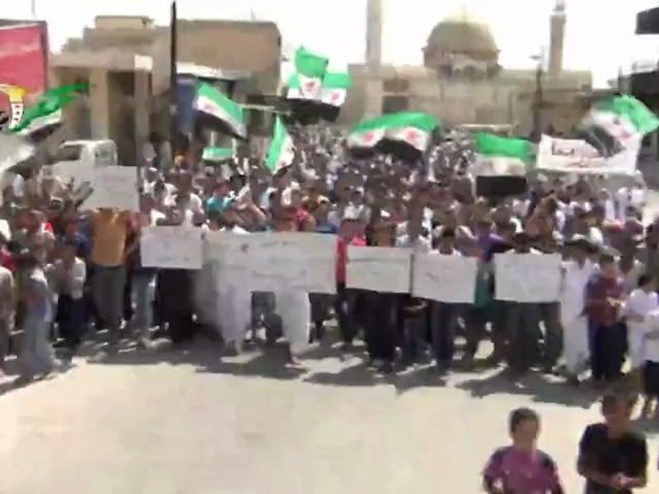 Syria فري برس  حماة  المحتلة كفرزيتا جمعة الوفاء لطرابلس الشام وأحرار لبنان 31 8 2012 ج2