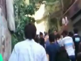 Syria فري برس  دمشق_ركن الدين_مظاهرة جمعة الوفاء لطرابس الشام  31-8-2012