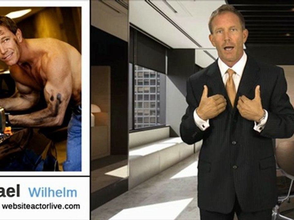 Talking Website Presenter by Website Actor Live