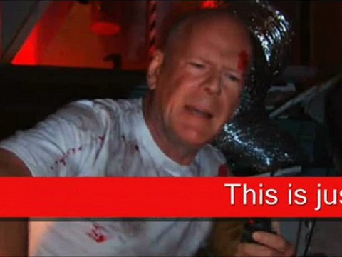David Letterman - Bruce Willis in Die Hard 5 Watch Now
