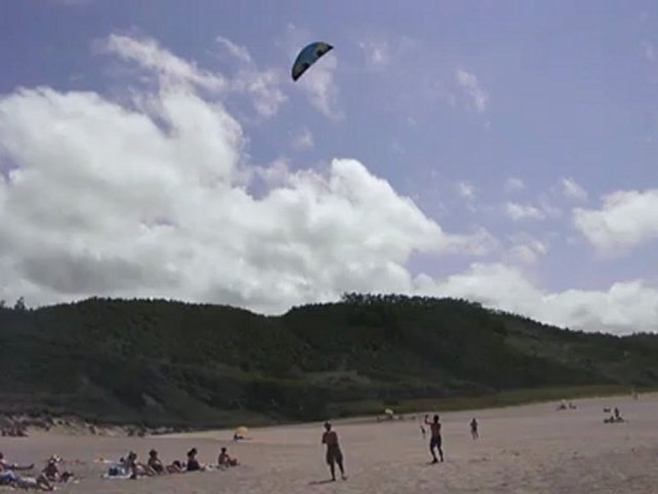 Playon de Bayas   Pedro con la cometa
