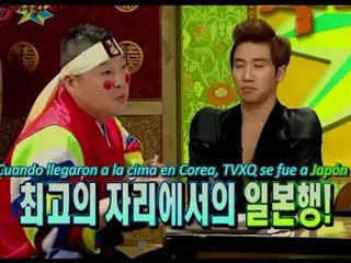 [TSP] 02.03.11 TVXQ en Knee-Drop Guru / Golden Fishery - Sub Español