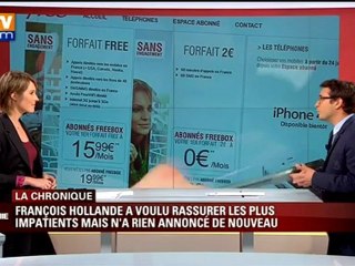 François Hollande a voulu rassurer les plus impatients mais n’a rien annoncé de nouveau