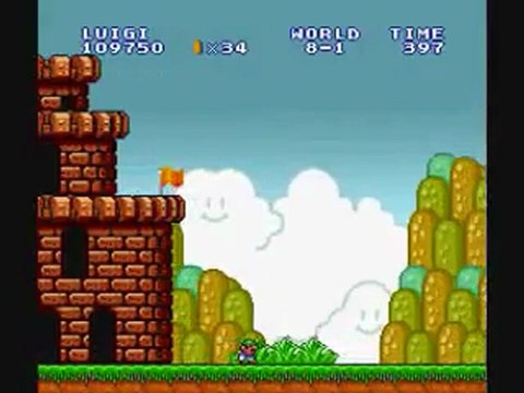 Super Mario Bros. Lost Levels Speed Run in 8 35