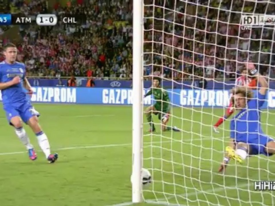 هدف اتليتكو مدريد الأول في تشيلسي - فالكاو