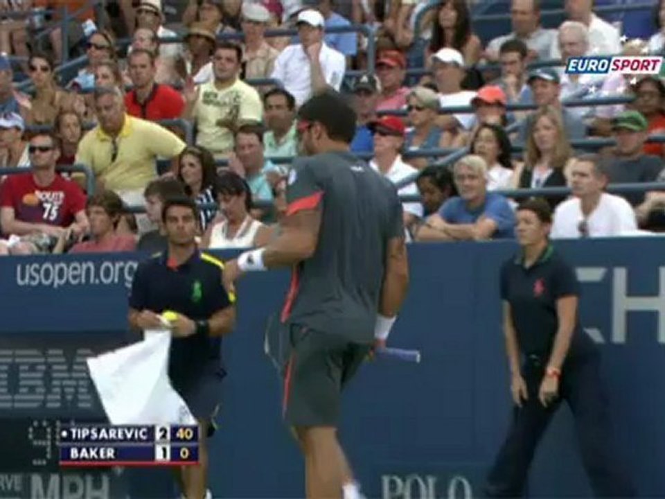 Tipsarevic vs Baker: Seçmeler