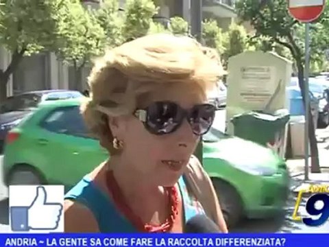 Andria | La gente sa come fare la raccolta differenziata?